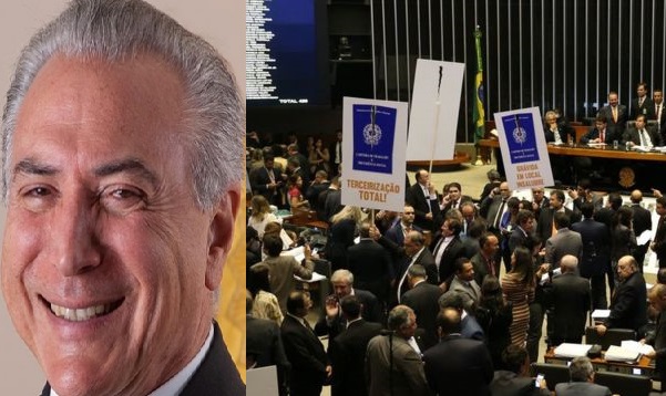 Temer compra deputados e consegue aprovar a reforma trabalhista antes da greve geral