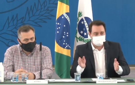 Coronavírus: Ratinho Jr amplia toque de recolher e suspende aulas presenciais