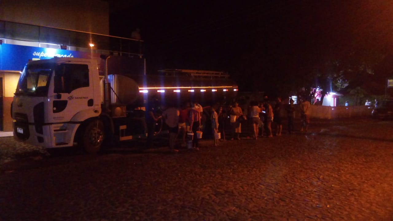 Em meio à pandemia, Sanepar deixa moradores de Ponta Grossa sem água
