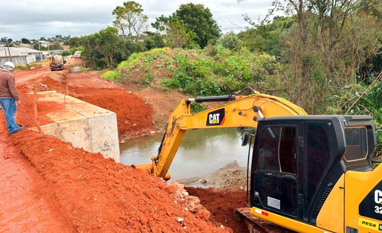 Obra de ligação entre Vila Cipa e Campo Bello entra na reta final