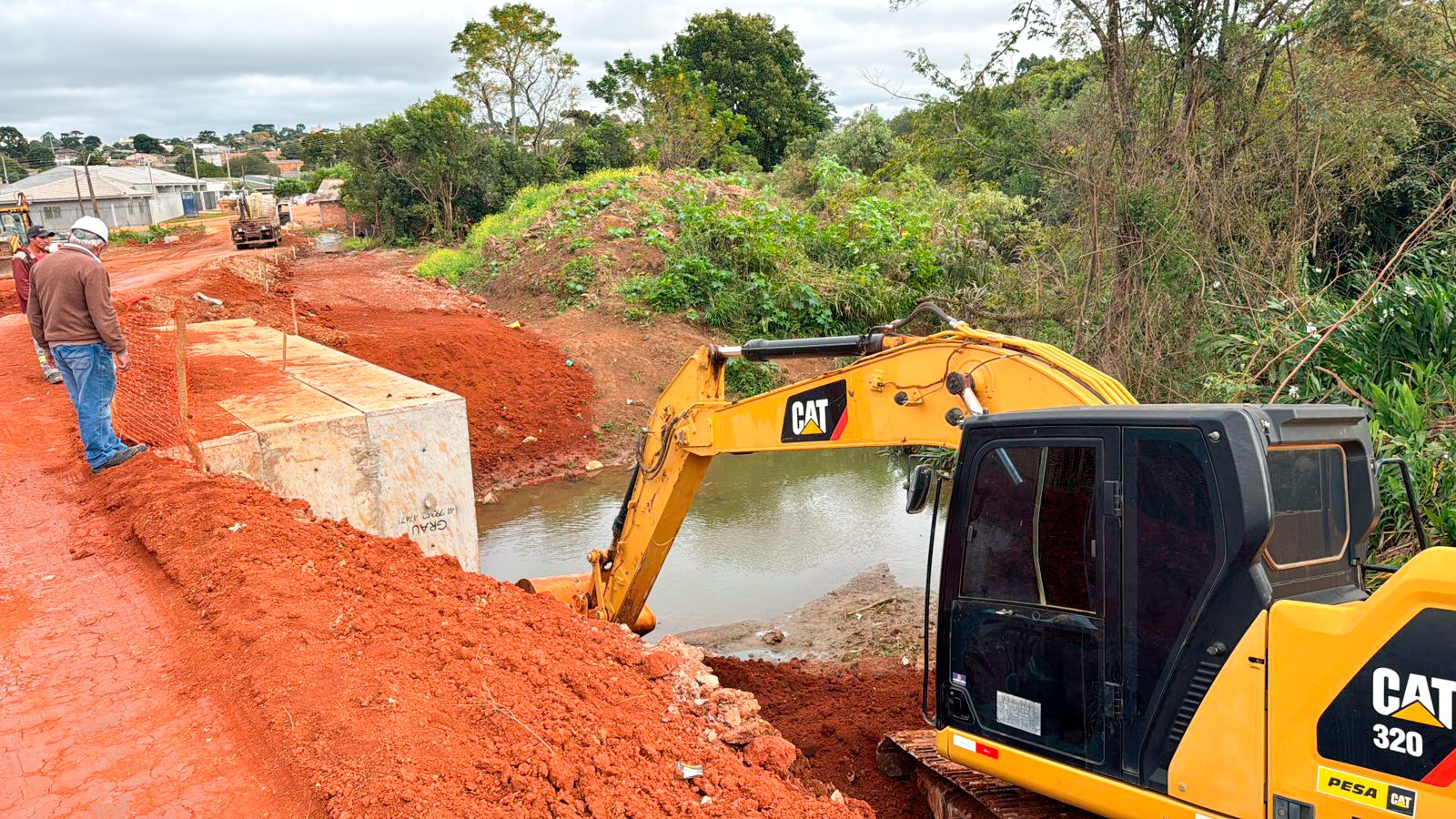 Obra de ligação entre Vila Cipa e Campo Bello entra na reta final