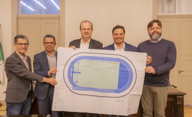 Pista de atletismo da UEPG terá dimensões para competições internacionais