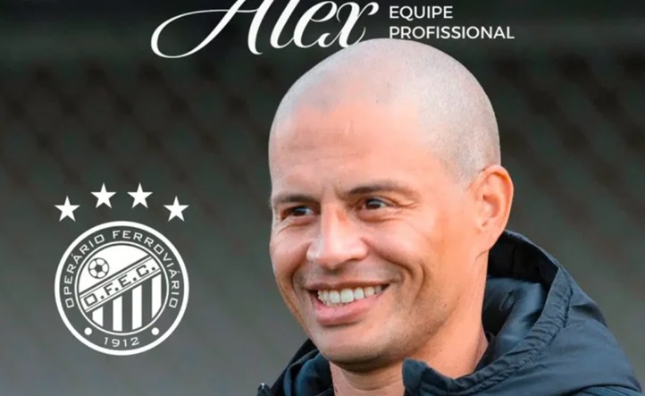 Alex de Souza é o novo técnico do Operário
