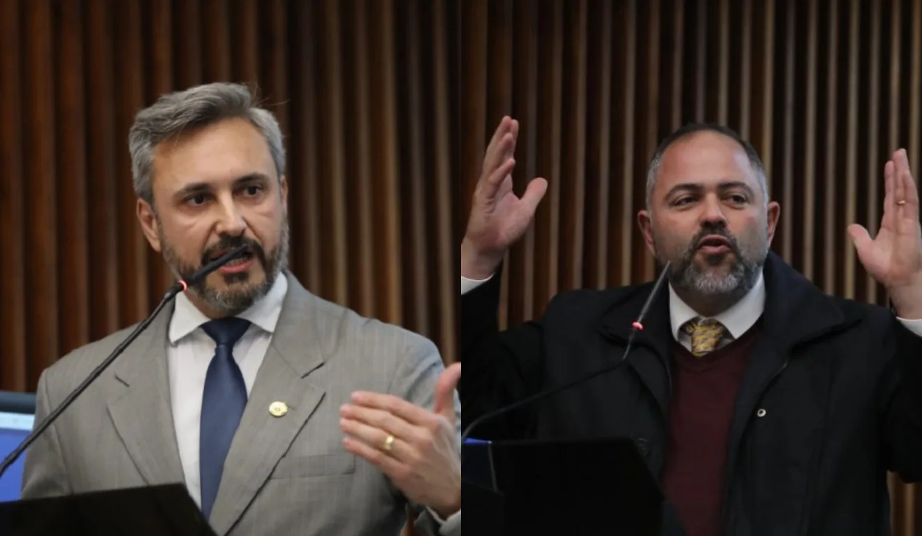 Deputados Fabio Oliveira e Artagão Júnior brigam durante entrega de viaturas e caso vai ao Conselho de Ética