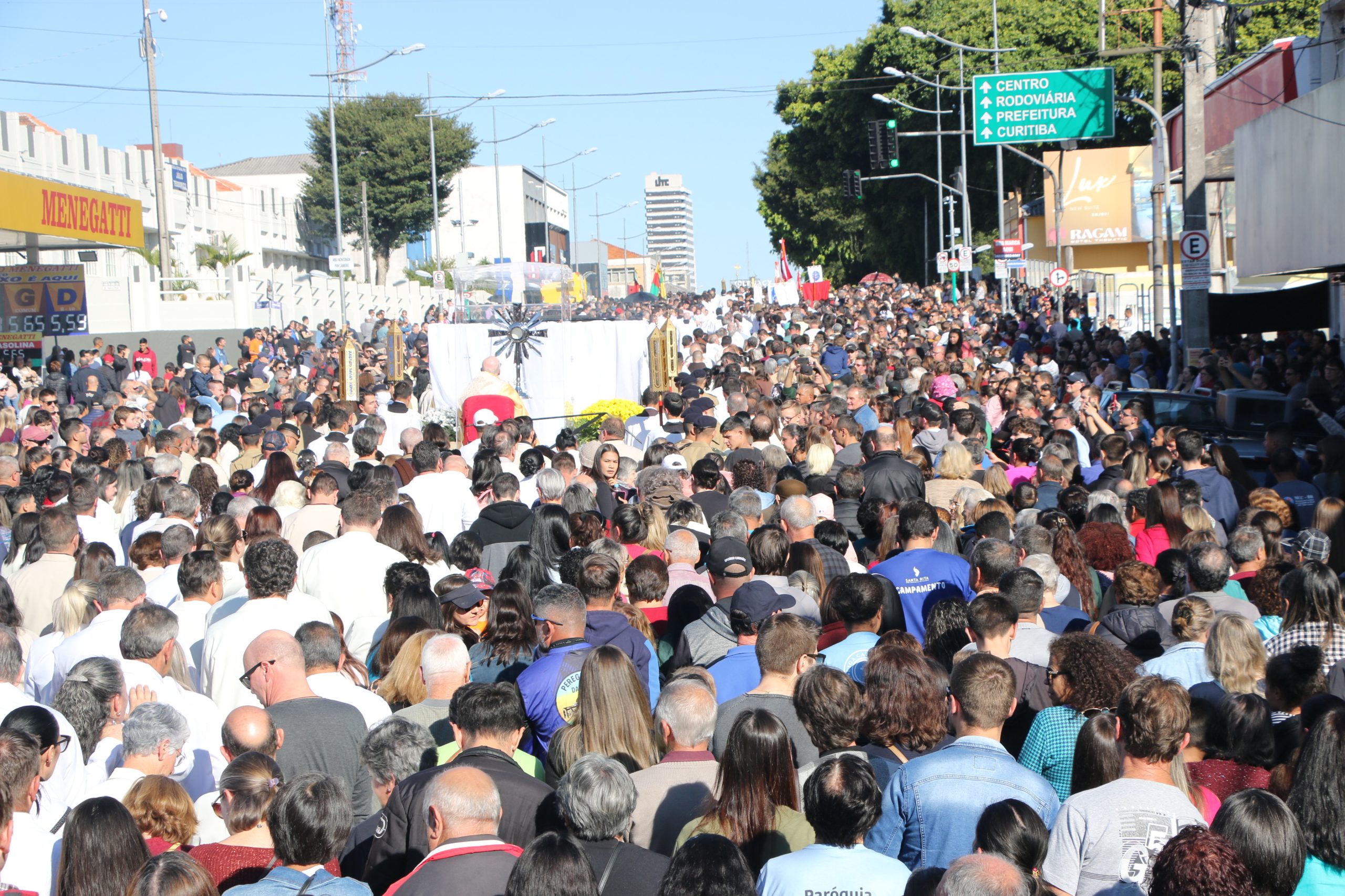 Procissão de Corpus Christi ocorre nesta quinta (19) em Ponta Grossa