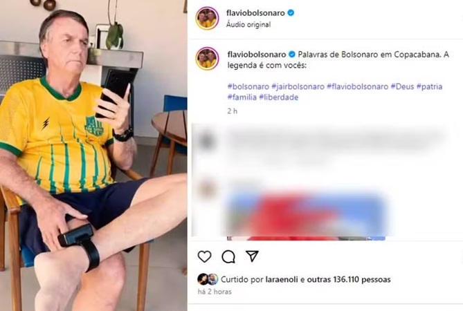 Ordem de prisão domiciliar para Bolsonaro foi motivada por descumprimento de medidas