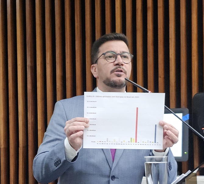 Deputado denuncia possível desvio de R$ 52 milhões em tratamento de pedra nos rins no Paraná
