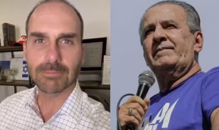 ‘Esse seu filho Eduardo é um babaca’, disse Silas Malafaia a Bolsonaro