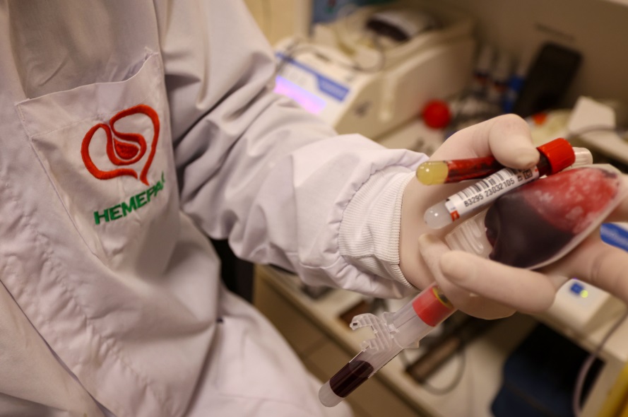 Hemepar solicita com urgência doações de sangue dos tipos O- e O+