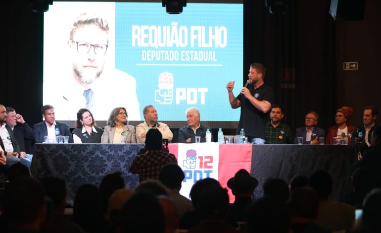 Requião Filho assume presidência do PDT Paraná e reafirma pré-candidatura ao governo