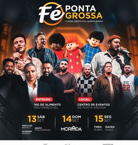 Prefeitura de PG gasta R$ 1 milhão em show evangélico e Ministério Público cobra explicações